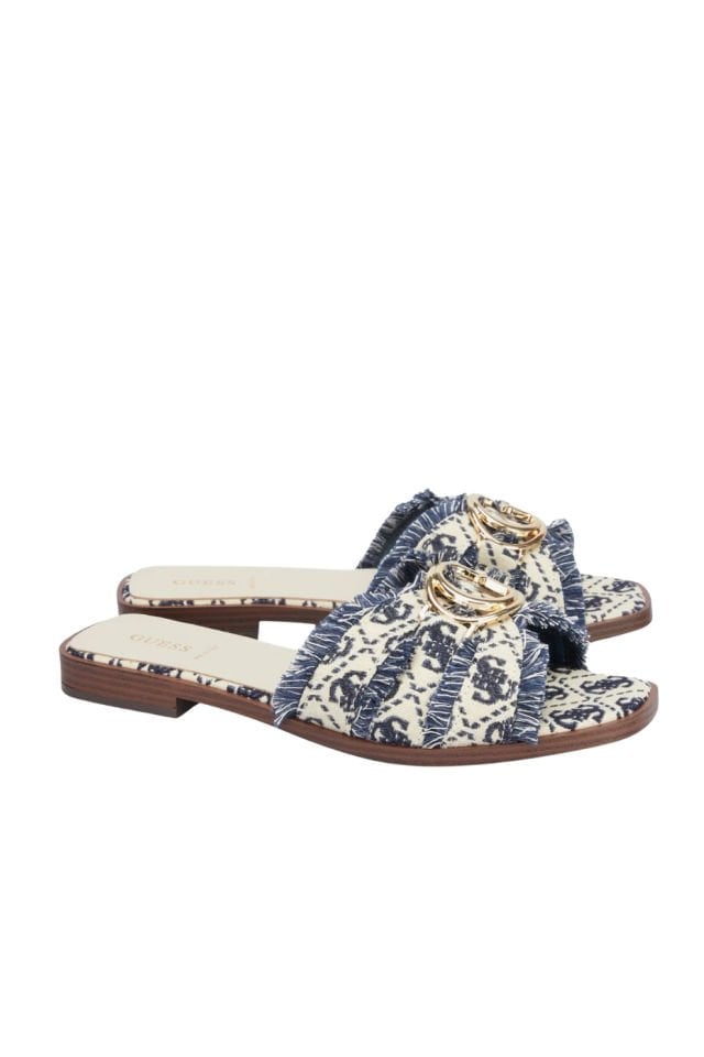 Guess Symo Kadın Renkli Terlik