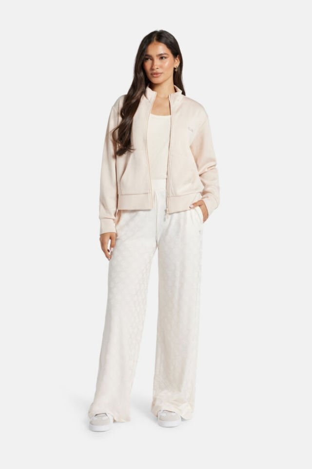 Guess Monica Uzun Pantolon Beyaz