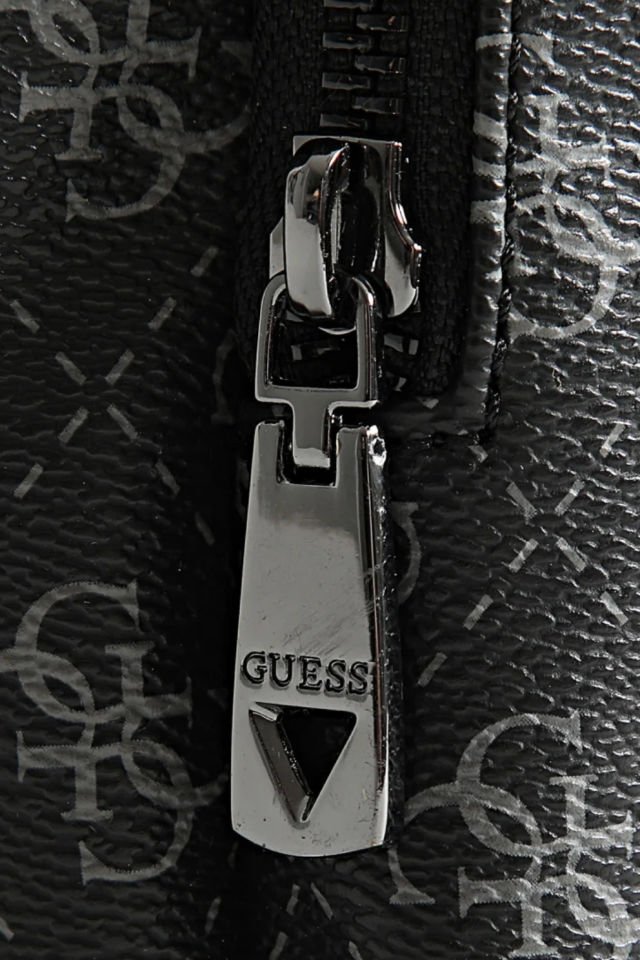 Guess 4G Logo Mini Çanta Antrasit Gri