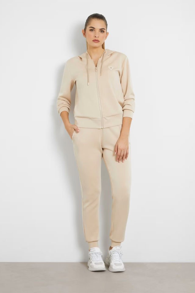 Guess Normal Bel Jogger Pantolon Bej