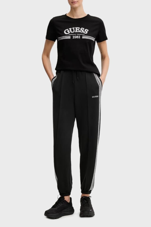 Guess Berthe Modal Karışımlı Regular Fit Lastikli Paça Jogger Pantolon