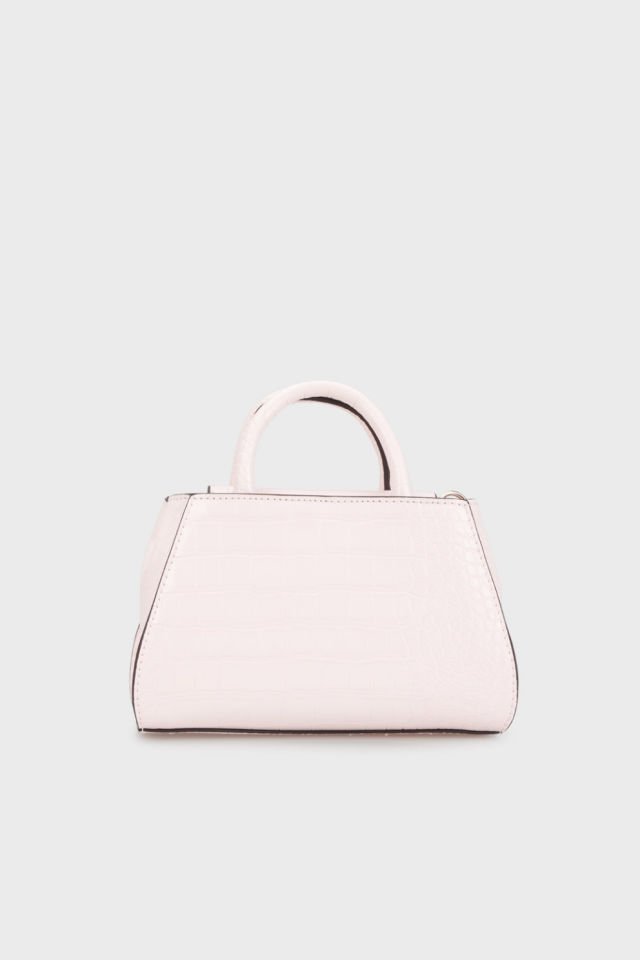 Guess Nelka Çıkarılabilir Omuz Askılı Mini Çanta Pembe