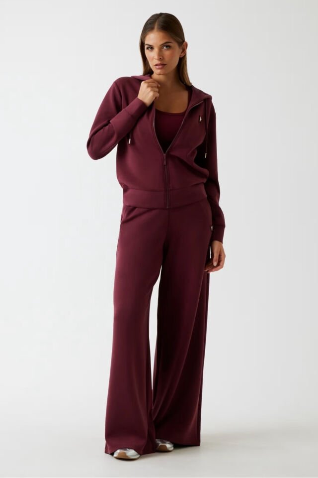 Guess Scuba Kapüşonlu Sweatshirt Bordo