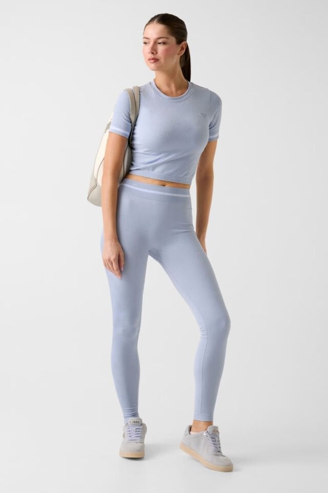 Guess Dikişsiz Taytlar Leylak