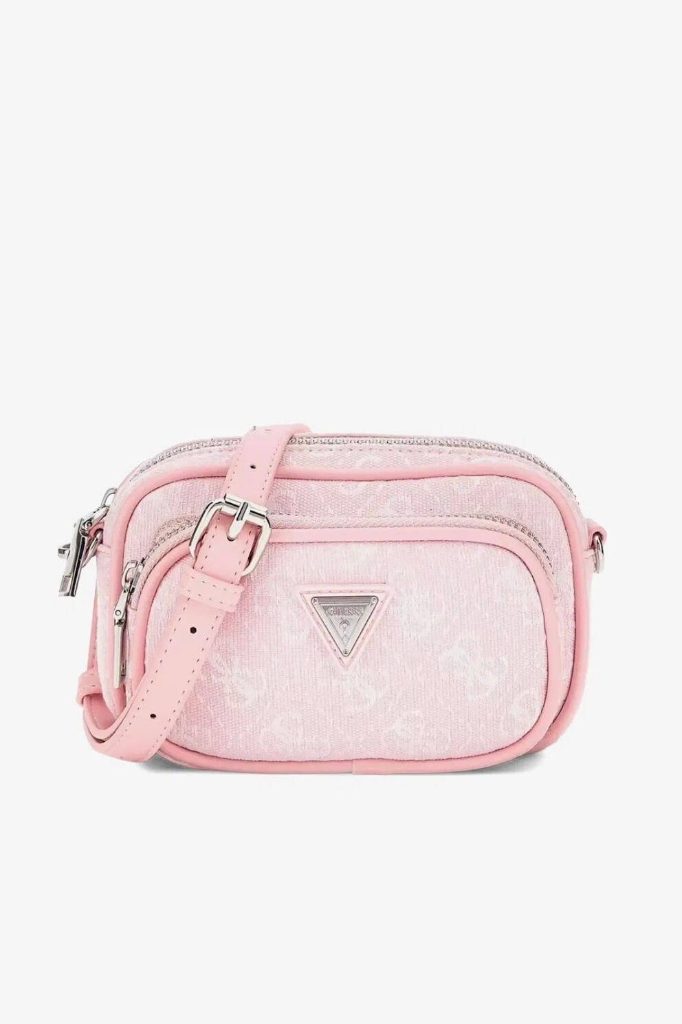Guess 4G Logo Kadın Pembe Çapraz Askılı Çanta