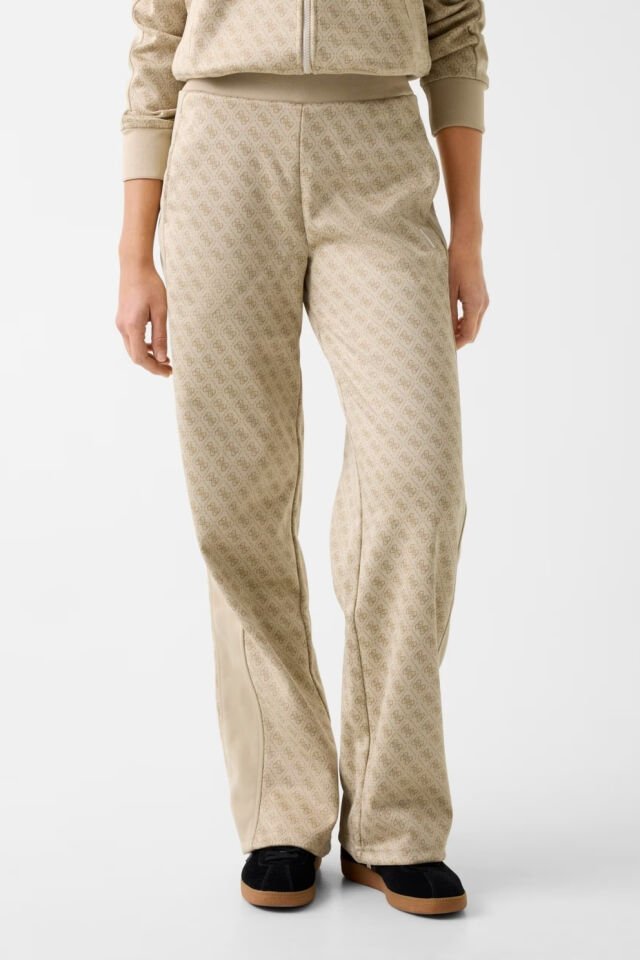 Guess Logo Geniş Paça Pantolon