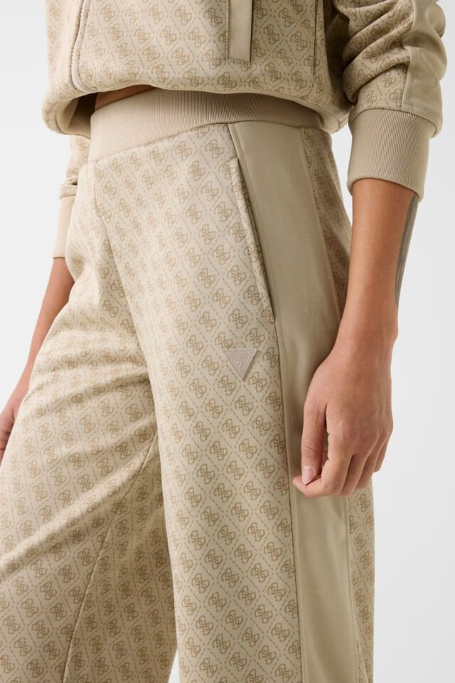 Guess Logo Geniş Paça Pantolon