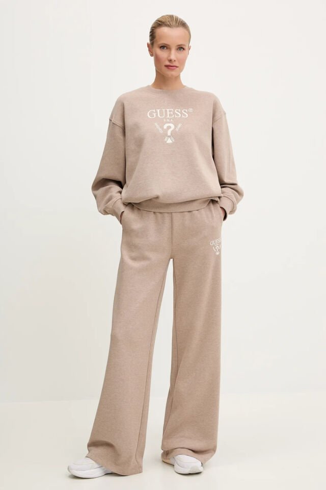 Guess Koşu Pantolonu Siyah Normal