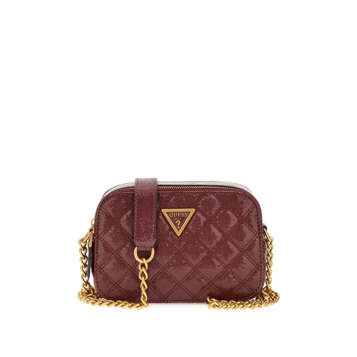 Guess Gıully Camera Kadın Çanta Bordo