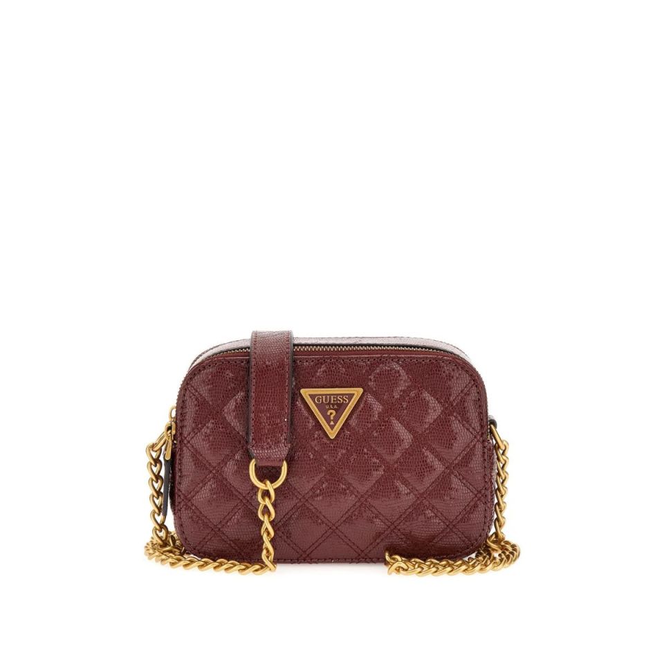 Guess Gıully Camera Kadın Çanta Bordo