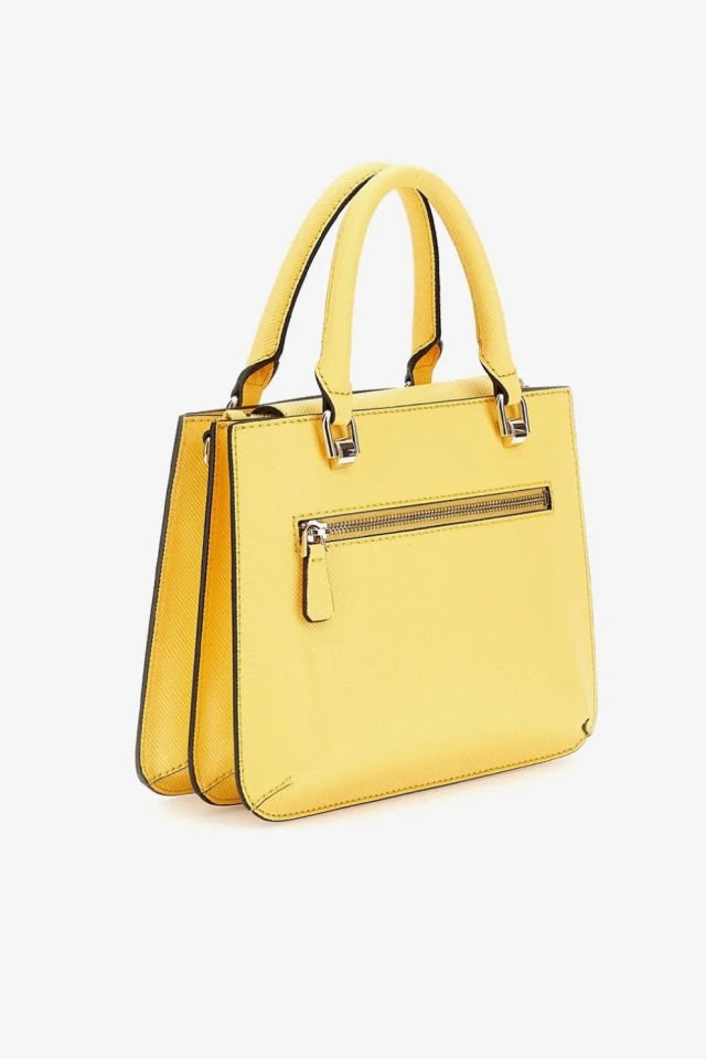 Guess Errin Frame Clutch El Çantası Sarı