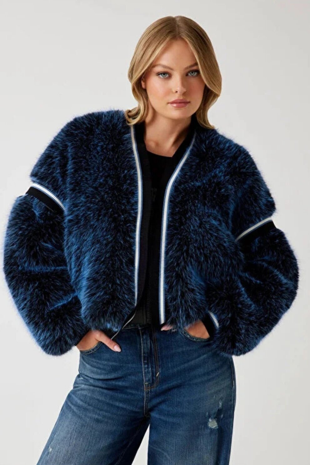 Guess Katia Kadın Çok Renkli Kürk