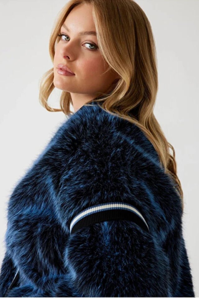 Guess Katia Kadın Çok Renkli Kürk