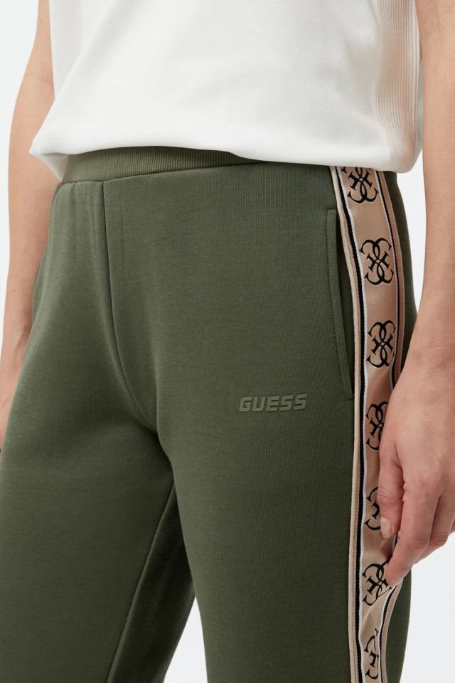 Guess Britney Jogger Punto Milano Kadın Eşofman Altı Yeşil