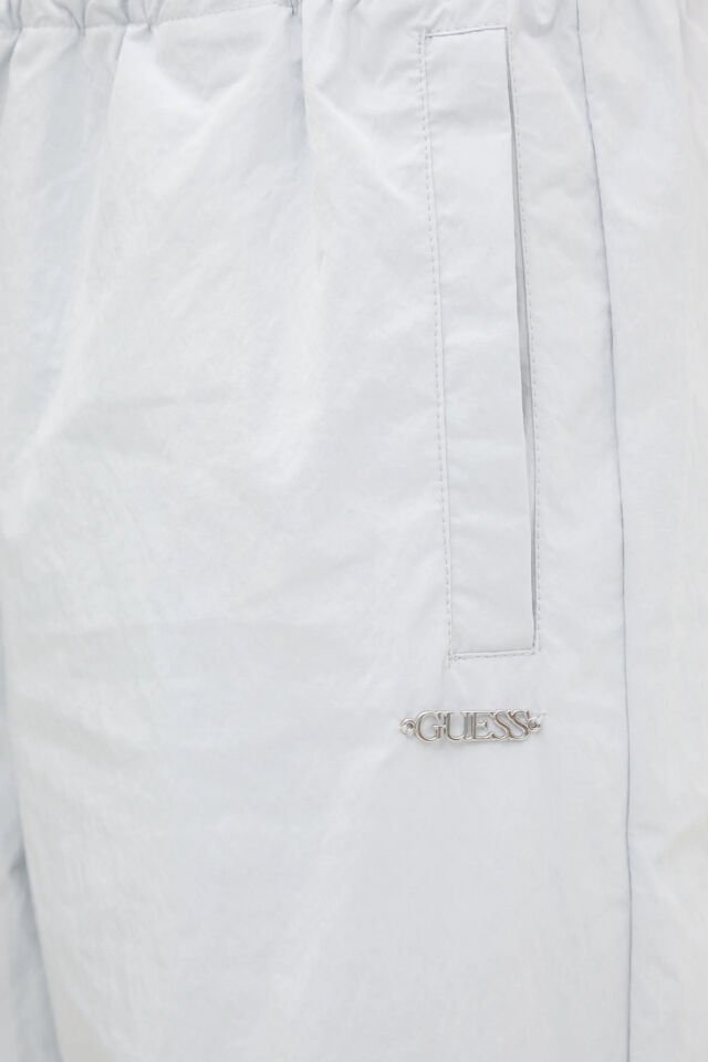Guess Eşofman Altı Kadın Mavi Pürüzsüz