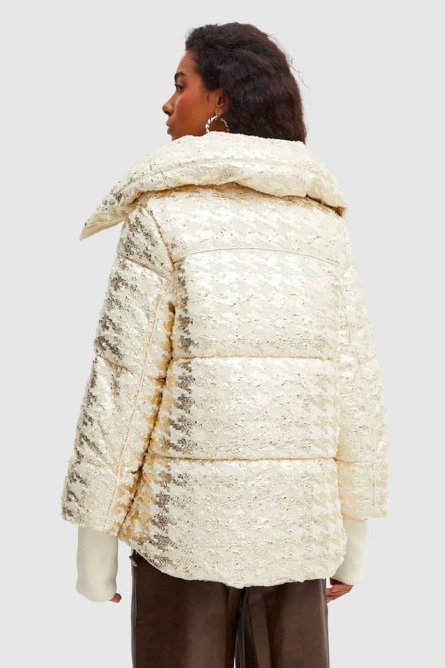 Guess Kadın Mont Ekru