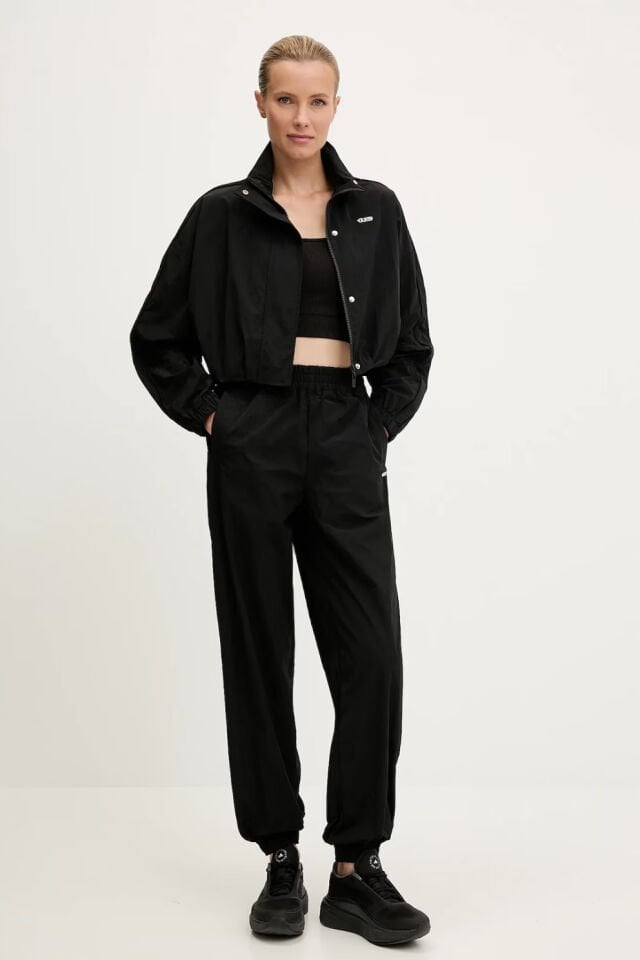 Guess Eşofman Altı Kadın Pürüzsüz Siyah
