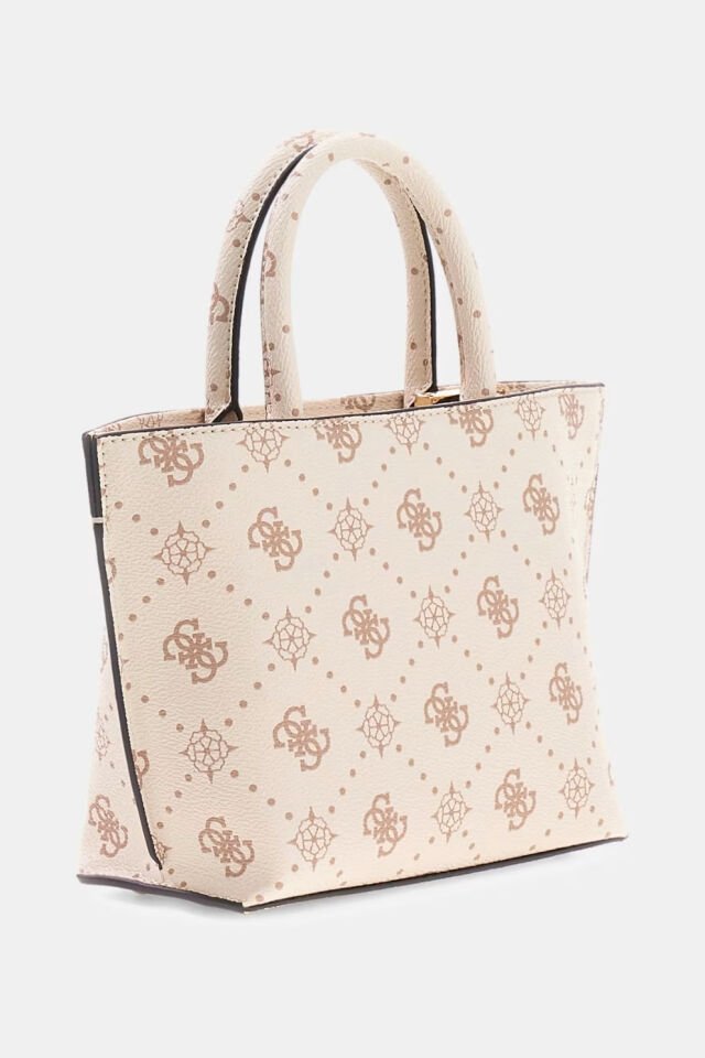 Guess Emelie Logo Shopper Çanta Bej