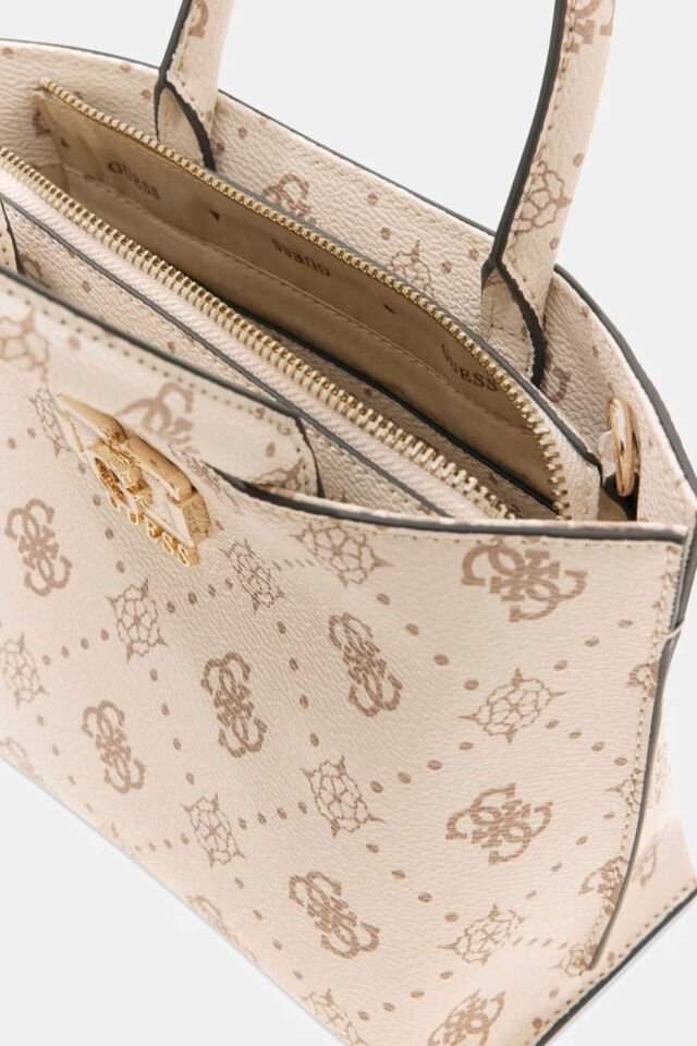 Guess Emelie Logo Shopper Çanta Bej