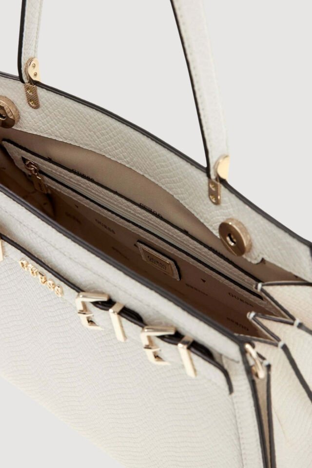 Guess Dovie Omuz Çantası Beyaz