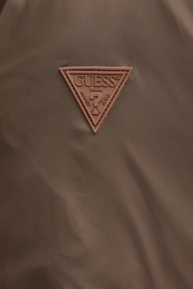 Guess Kadın Mont Koyu Kahverengi