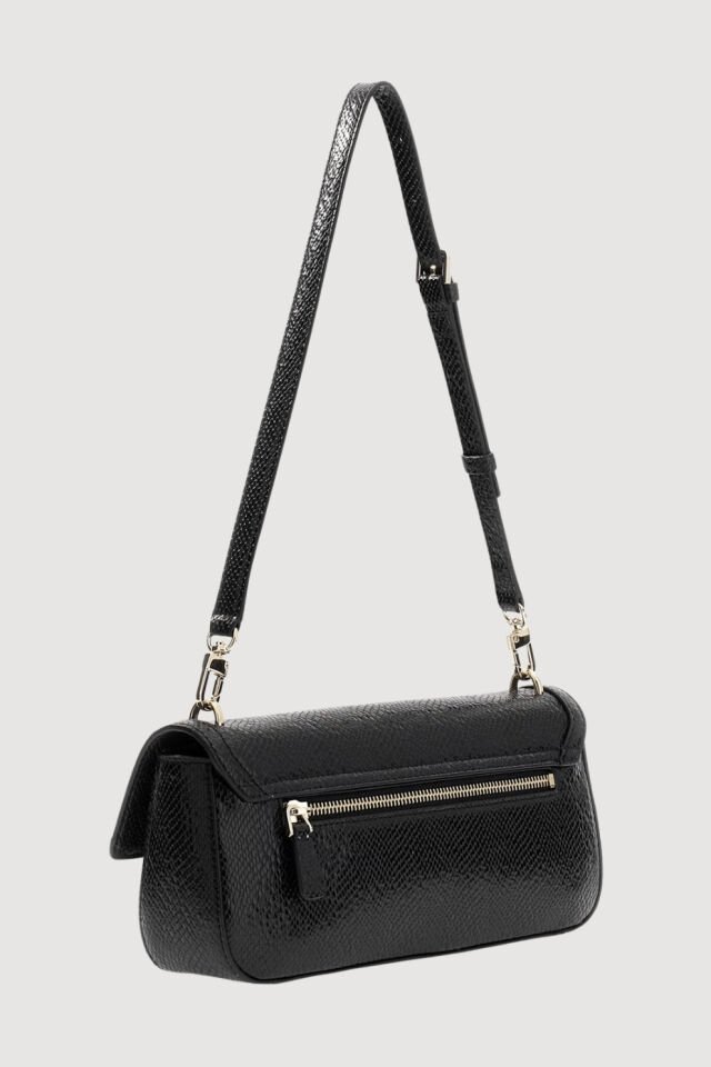 Guess  Dovie Kapaklı Omuz Çantası Siyah