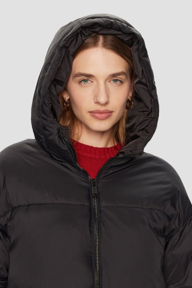 Guess Kadın Mont Siyah