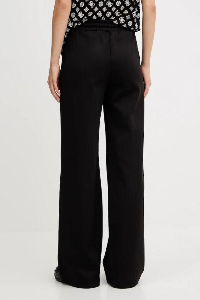 Guess Kadın Kumaş Pantolon Düz Çizgi Siyah