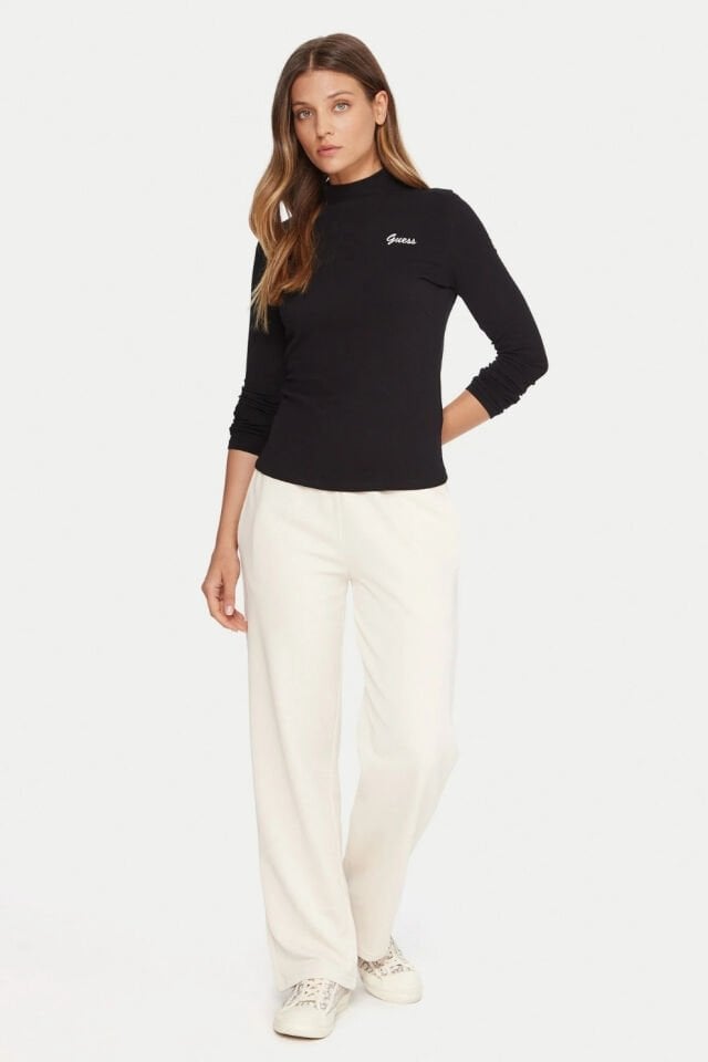 Guess Bluz Siyah Slim Fit