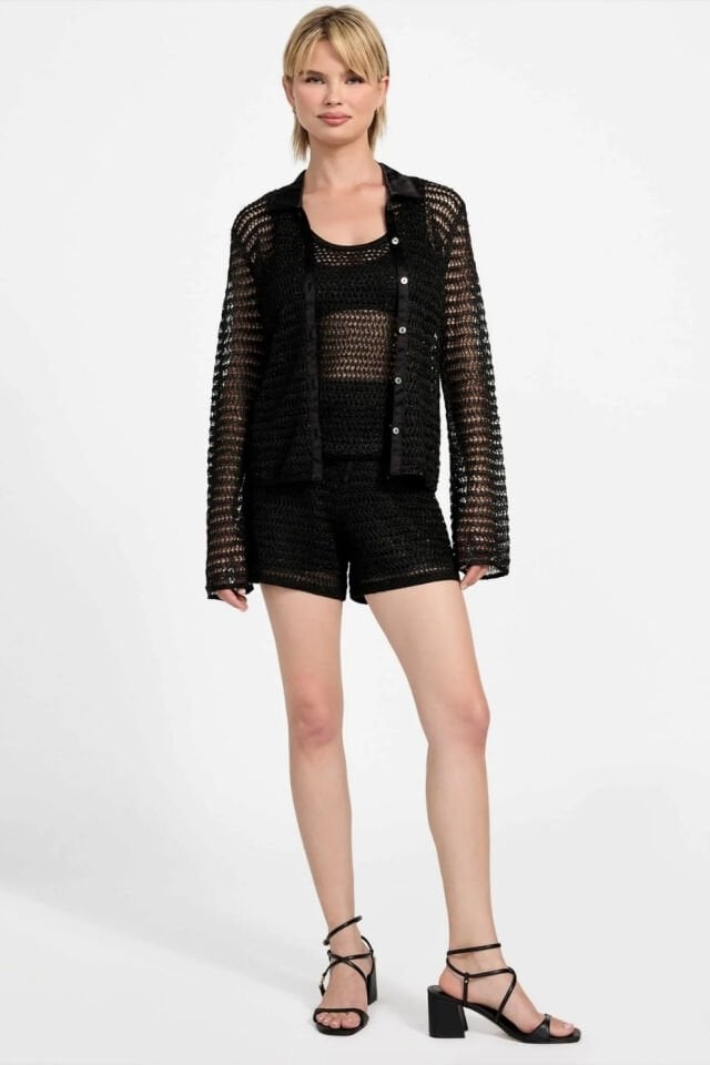 Guess Kadın Bluz Siyah