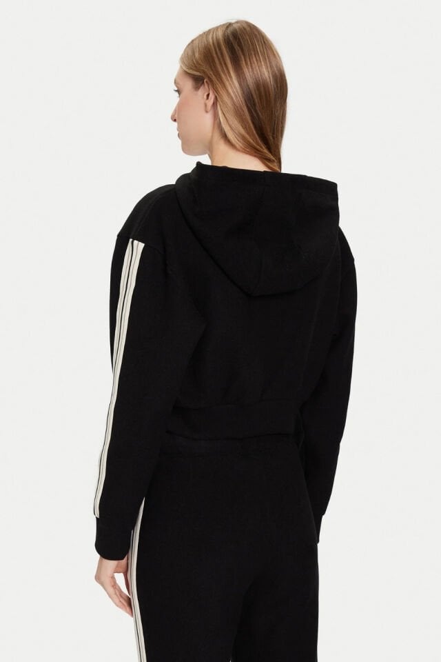 Guess Sweatshirt Siyah Normal Kesim