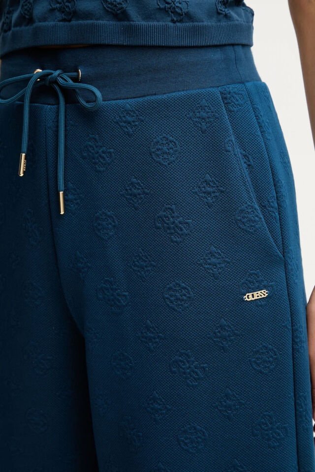 Guess Peony Eşofman Altı Mavi