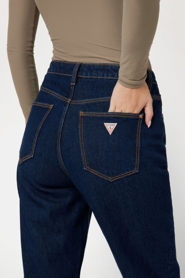 Guess Mom Jean Kadın Mavi