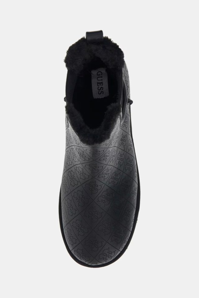 Guess Jilaine 4g Logolu Bot Siyah