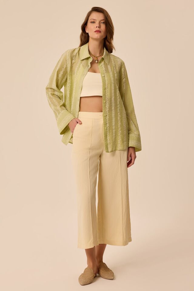Upgrade Culotte Pantolon Sarı