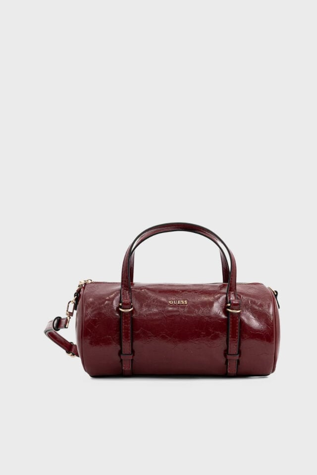 Guess Taylor Mini El Çantası Suni Deri Kırmızı
