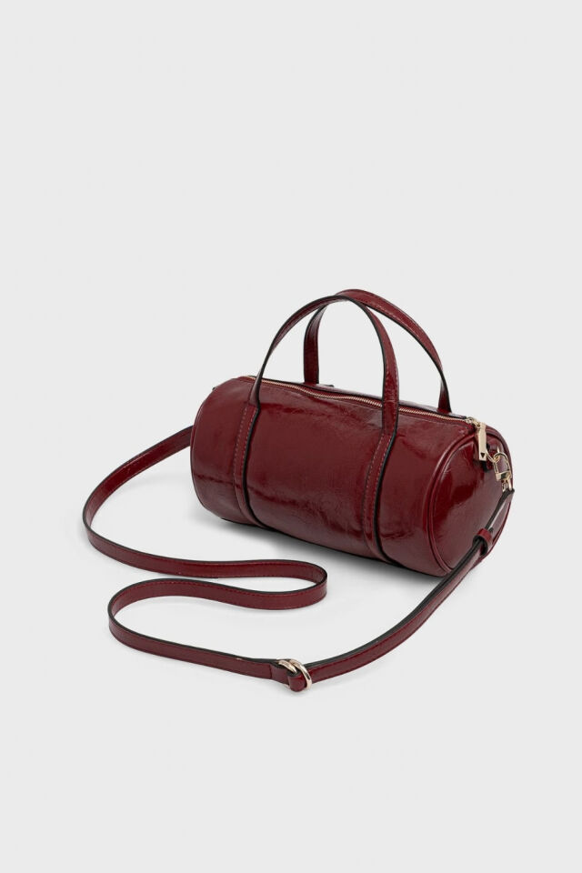 Guess Taylor Mini El Çantası Suni Deri Kırmızı