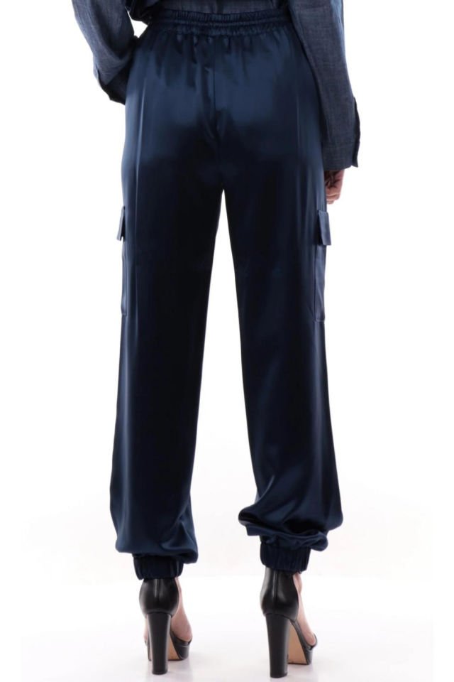 Guess Slim Fit Kargo Jogger Pantolon Mavi