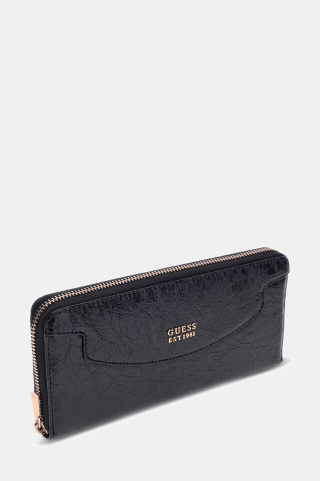 Guess Antonia Maxi Cüzdan Siyah