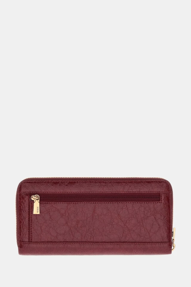 Guess Antonia Maxi Cüzdan Bordo
