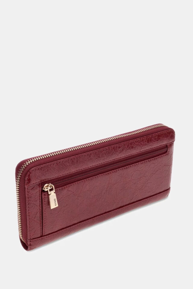Guess Antonia Maxi Cüzdan Bordo
