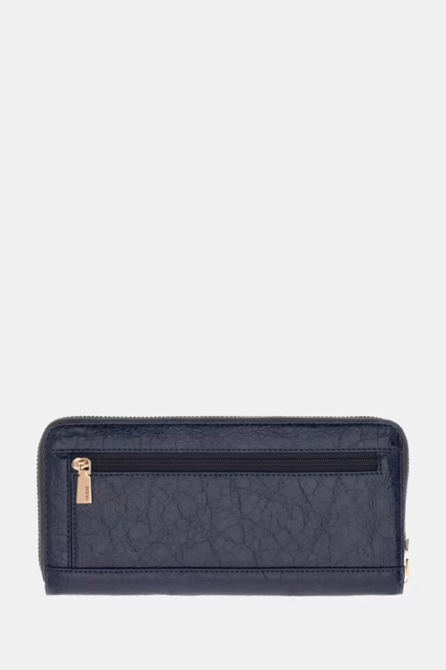 Guess Antonia Maxi Cüzdan Koyu Mavi