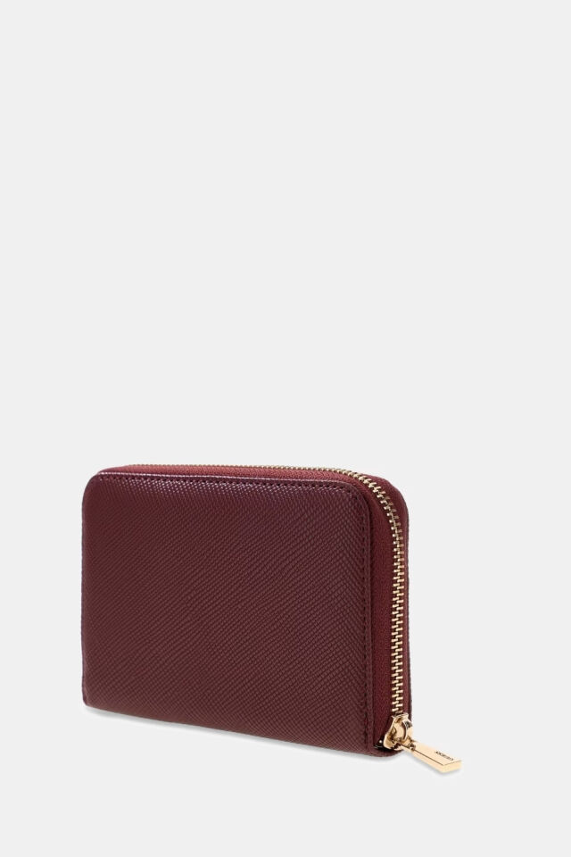 Guess Laurel Saffiano Cüzdan Bordo