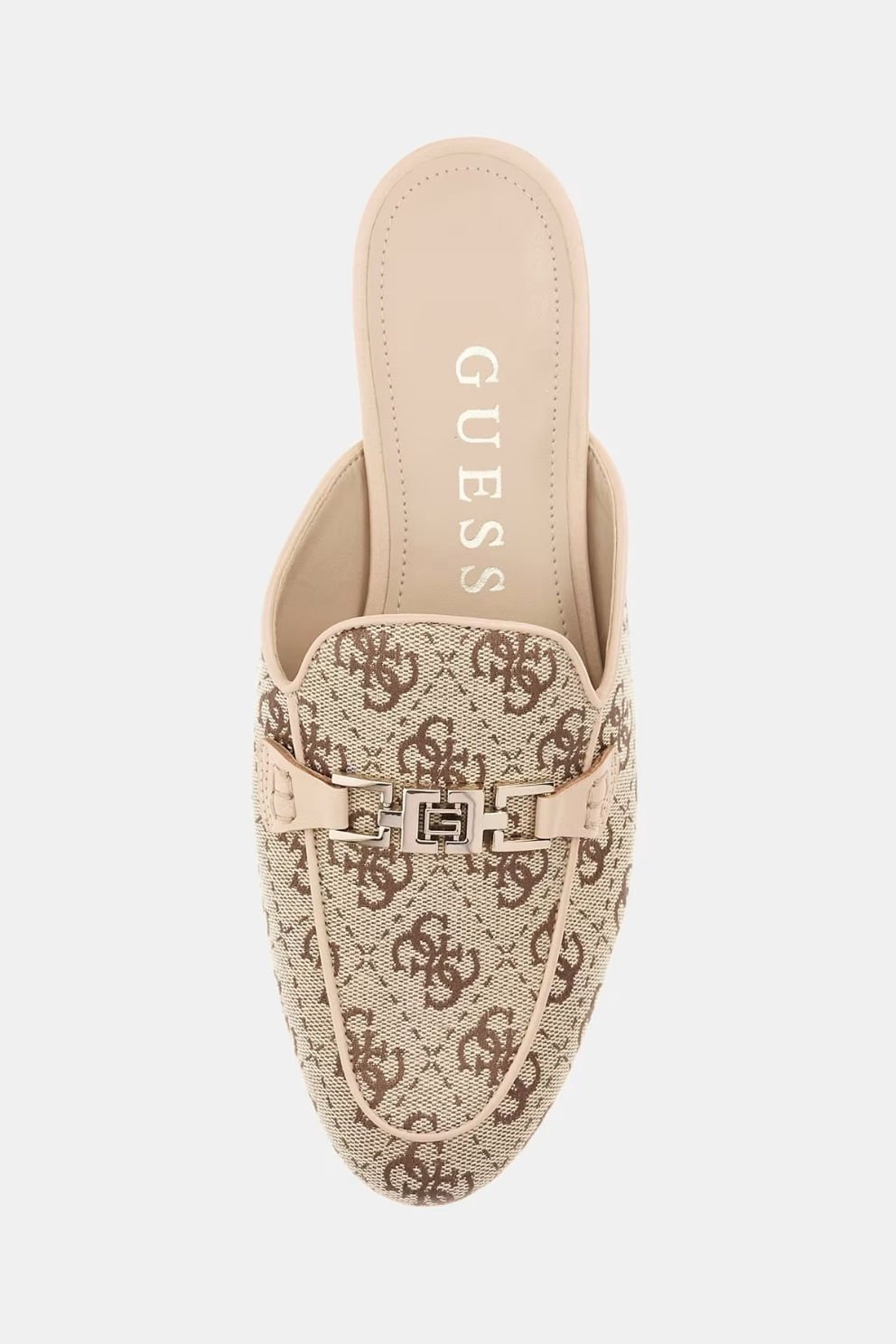 Guess Bommy 4G Logo Makosen Ayakkabı Gold