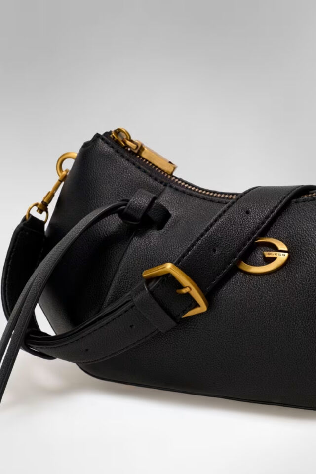 Guess Allegra Omuz Çantası Siyah