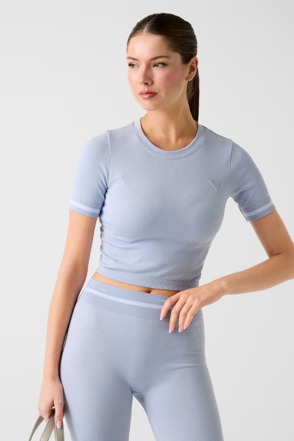 Guess 4G Dikişsiz Üst Lila