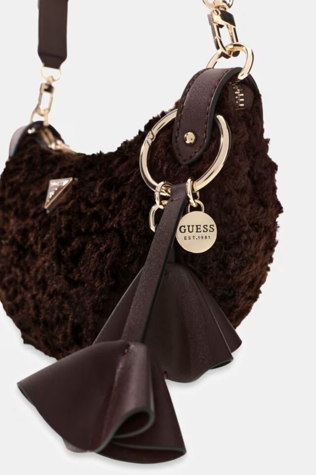 Guess Katie Omuz Çantası Kahverengi