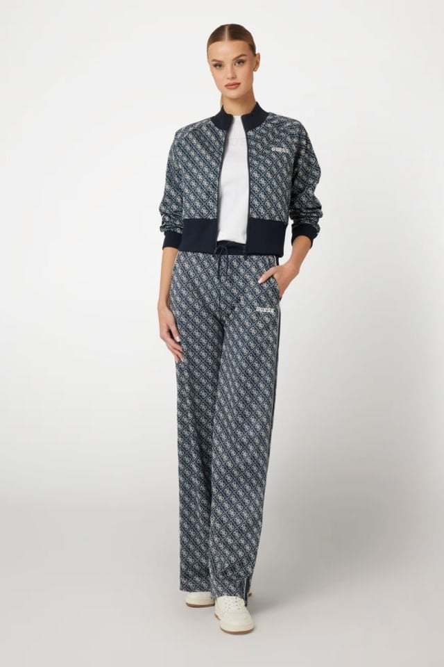 Guess 4G Logolu Straight Pantolon Mavi