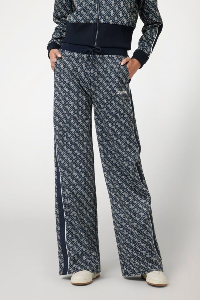 Guess 4G Logolu Straight Pantolon Mavi