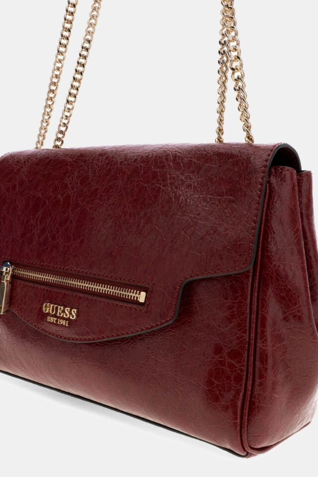 Guess Antonia Çanta Koyu Kırmızı